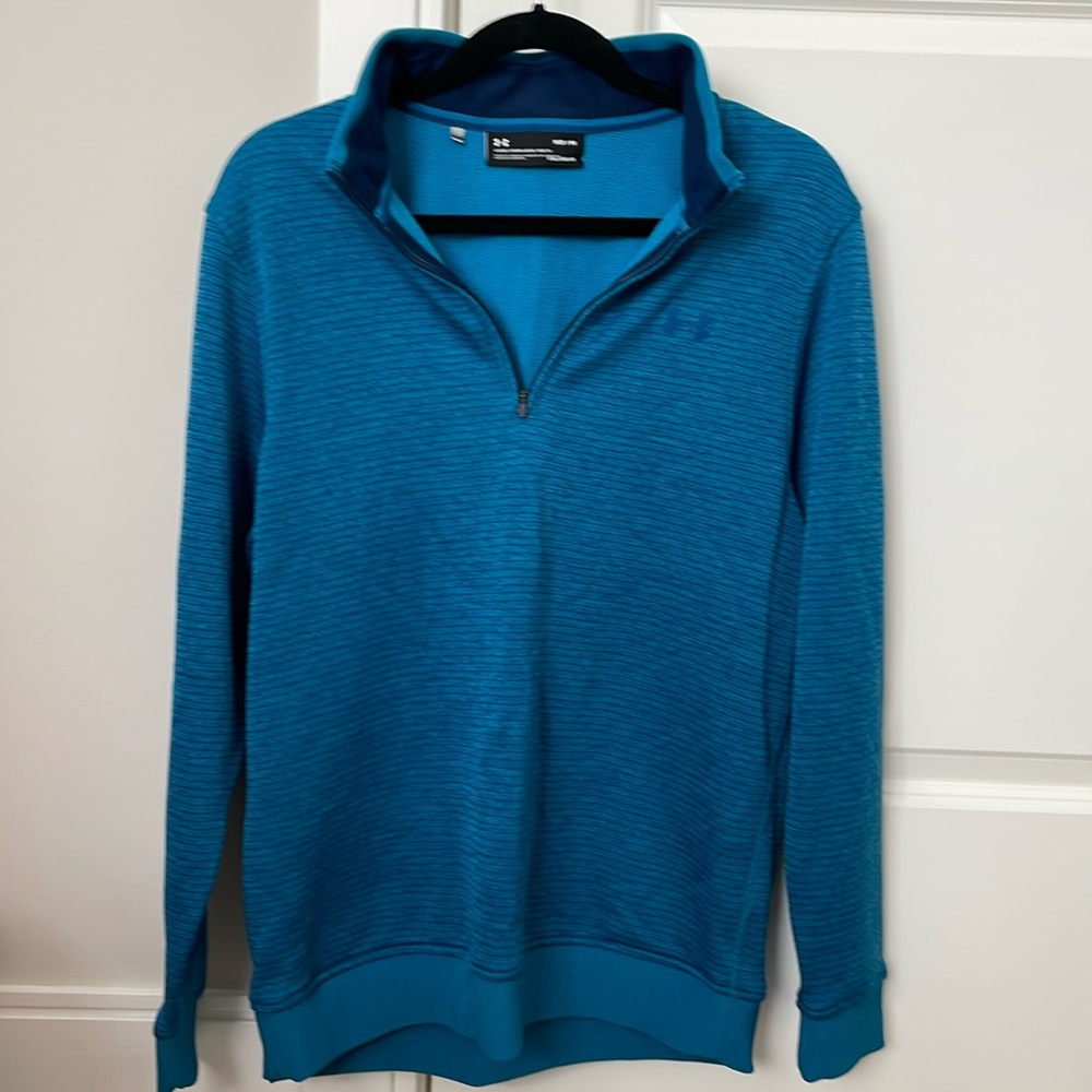 Size Medium Men’s Under Armour Striped Pullover